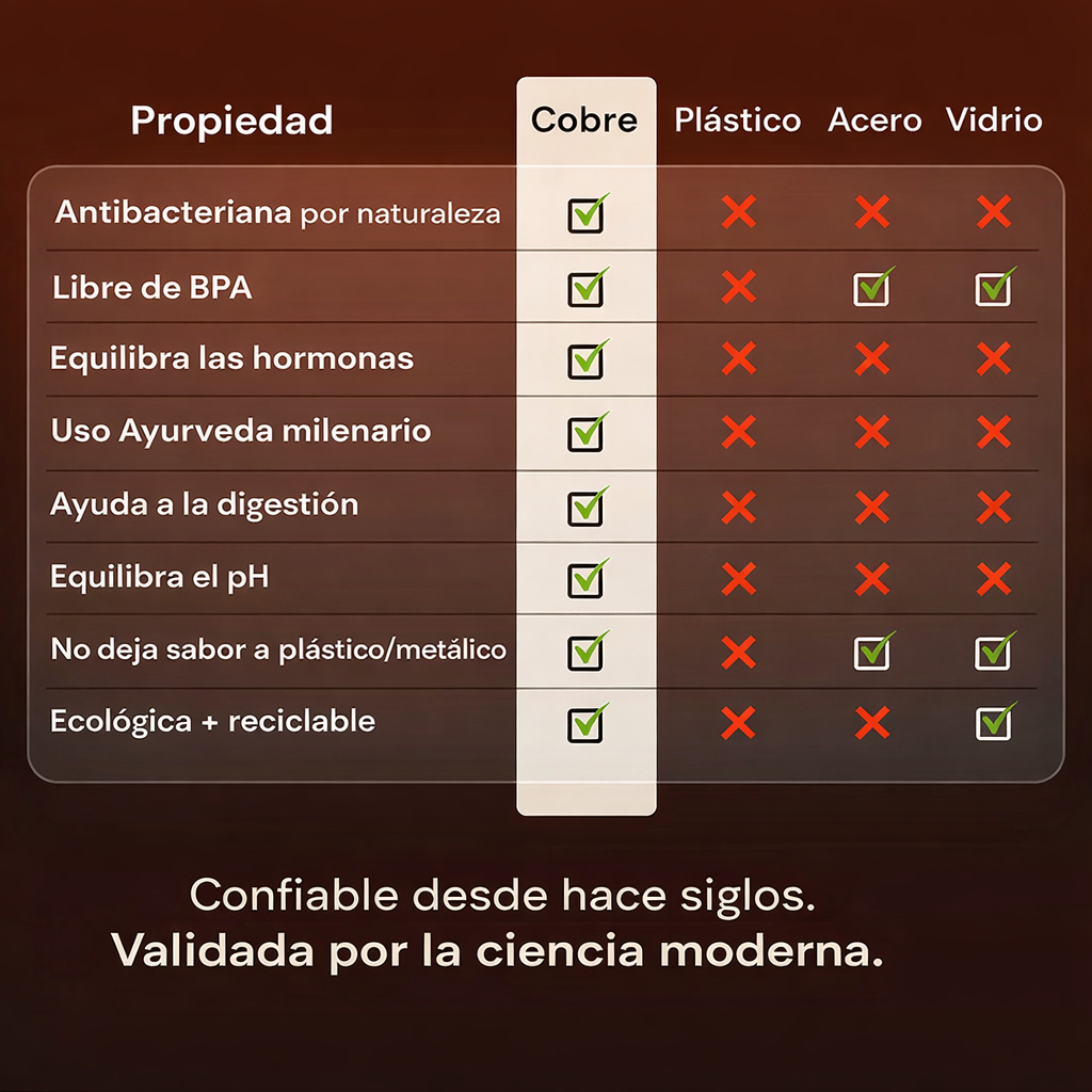 Cuprana™ Purificador Natural de Agua